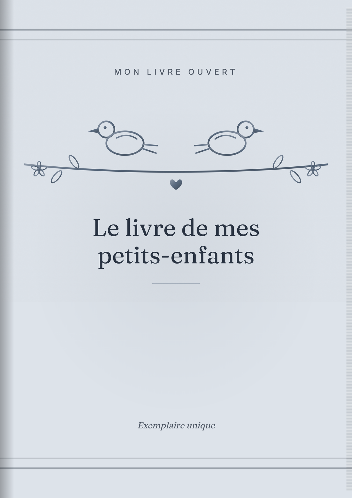 Le livre de mes petits-enfants — couverture du livre