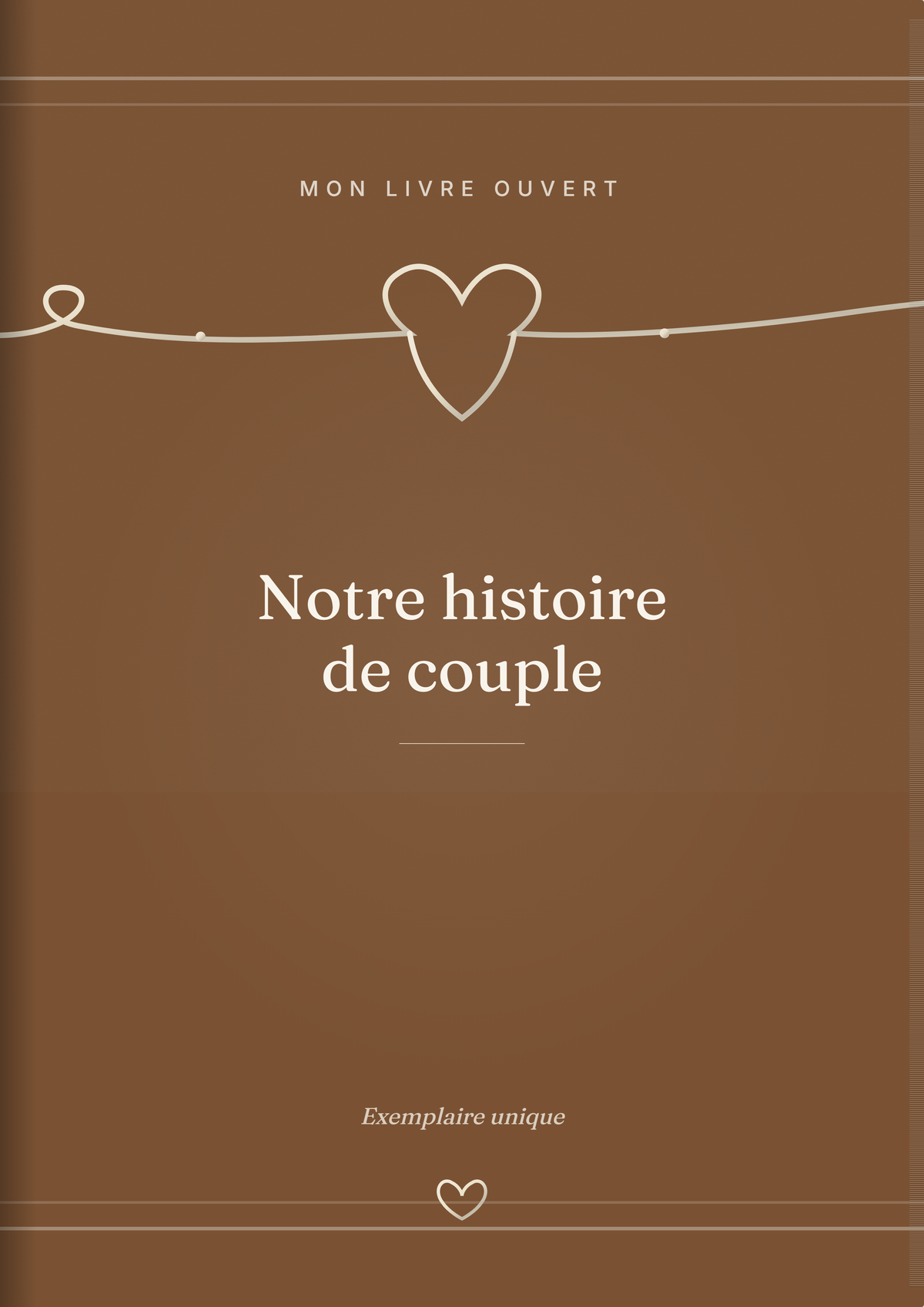 Notre histoire de couple — couverture du livre